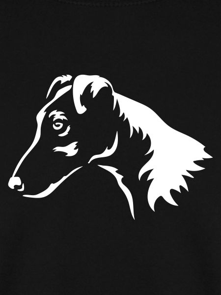 Foxterrier Kopf "Black Edition"