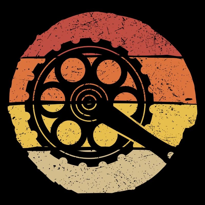 Sunset Film Reel Hand
