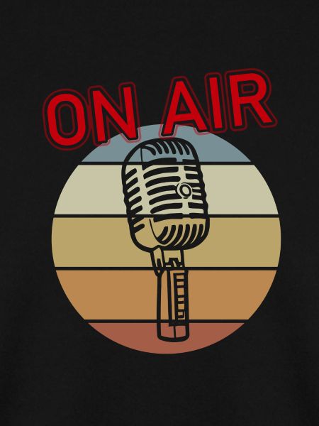 Microphone on air