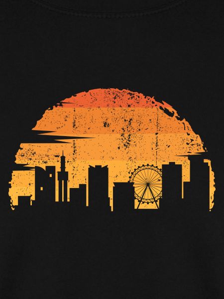 Sonnenuntergang Skyline Silhouette