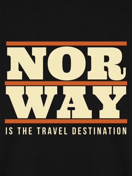 Norwegen Reiseziel Retro-Poster