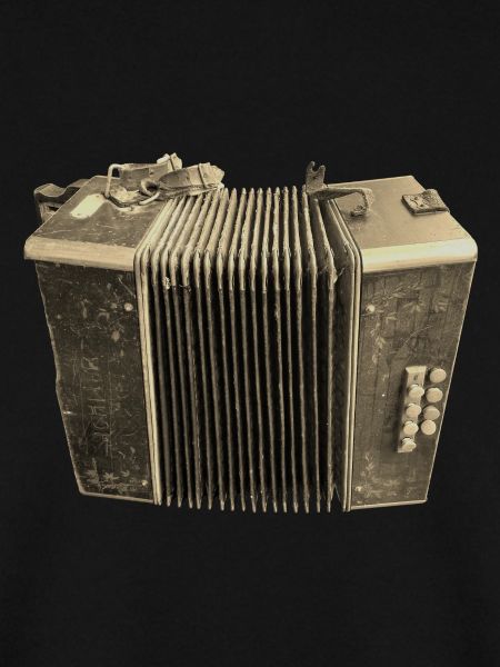 Retro Akkordeon - Sepia
