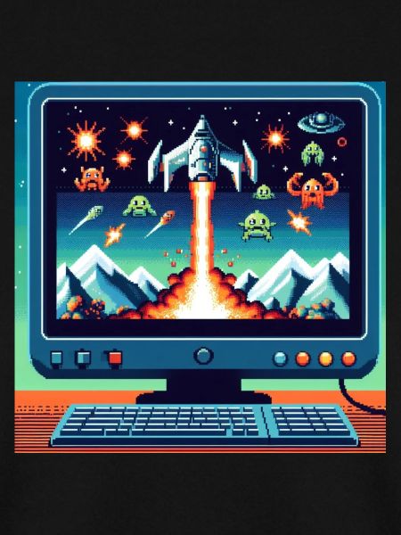 Retro-Flugzeug-Spiel