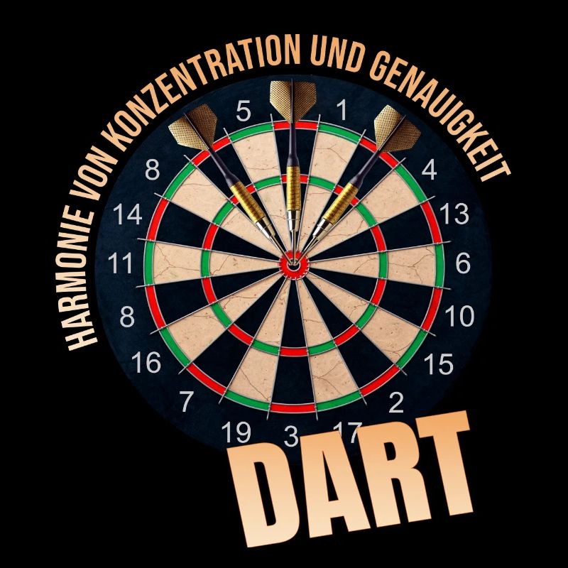Harmonie von Konzentration &Genauigkeit - Dart