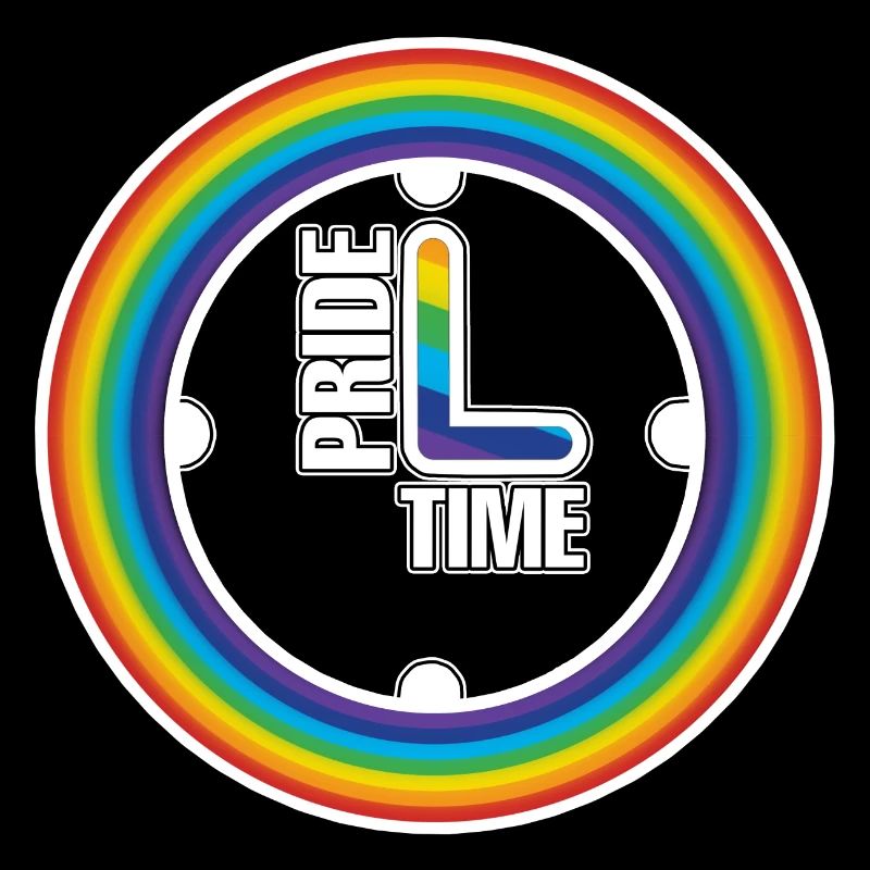 Regenbogen Pride Ring Uhr