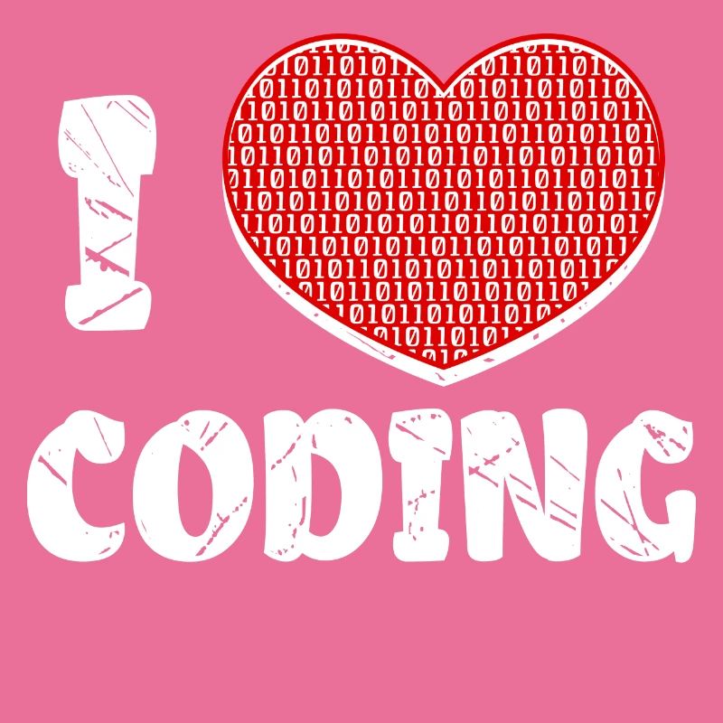 Developer Herz Coden Statement Programmierer