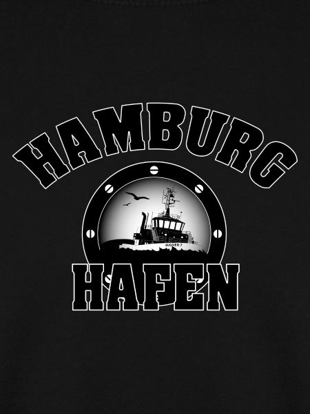 Schlepper Hafen im Bullauge