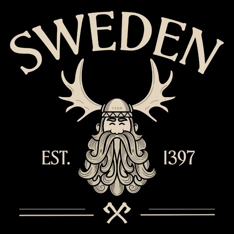 Suède - Barbe de Viking - Mousses