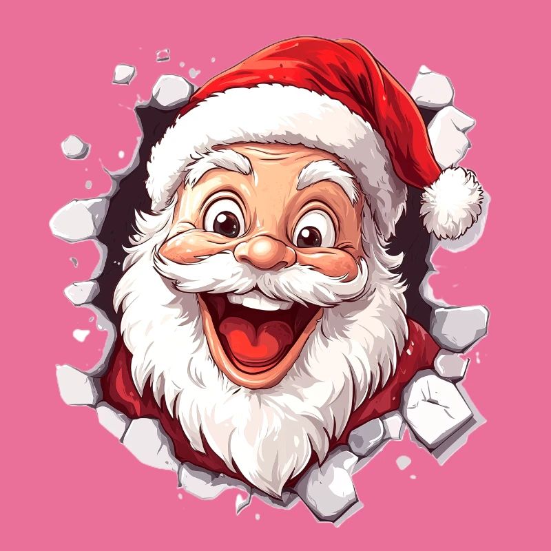 Fröhlicher Weihnachtsmann