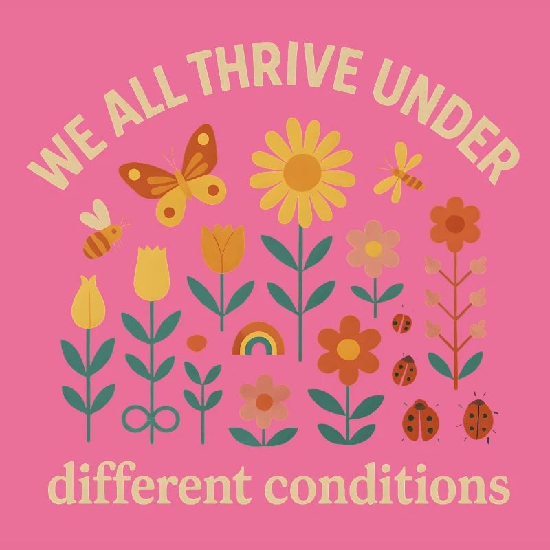 We thrive in different conditions