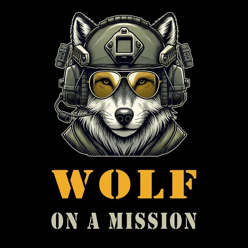 Wolf on a mission