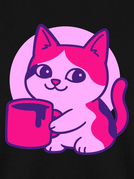 Cute Coffee Cat