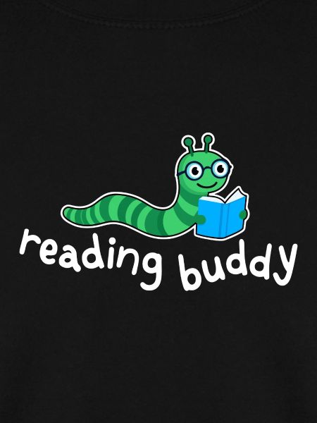 Lesefreund Niedlicher Bücherwurm Mit Buch