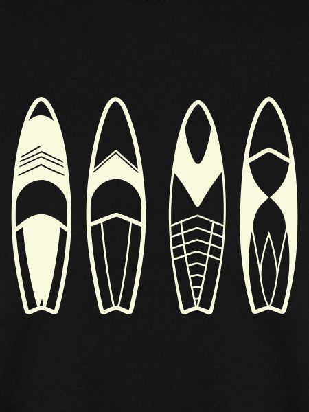 Minimalistische abstrakte Surfbretter