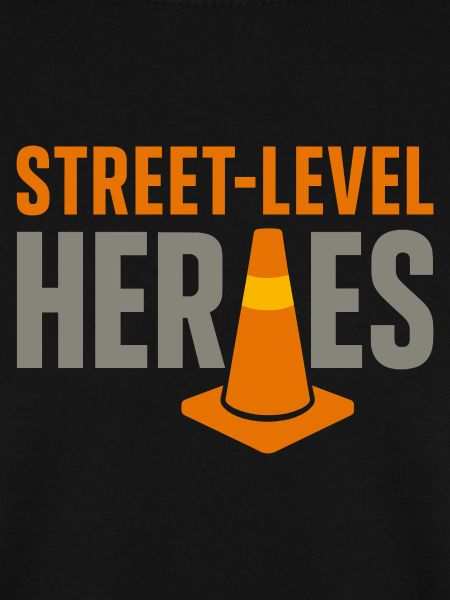 Straßenbauteam Asphalt Betonmannschaft