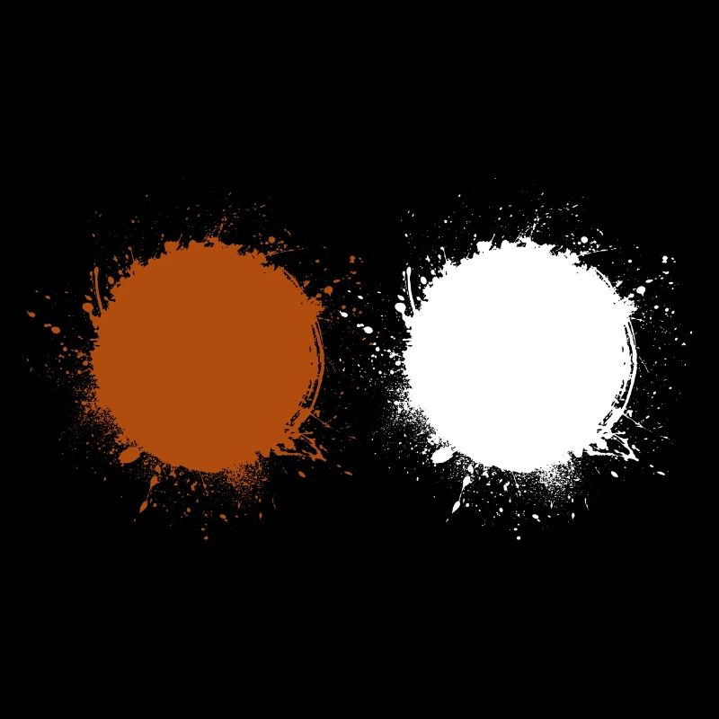 Brown White