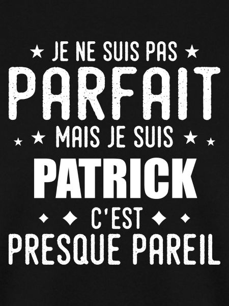 Patrick: authentisch, unvollkommen, oben, perfekt