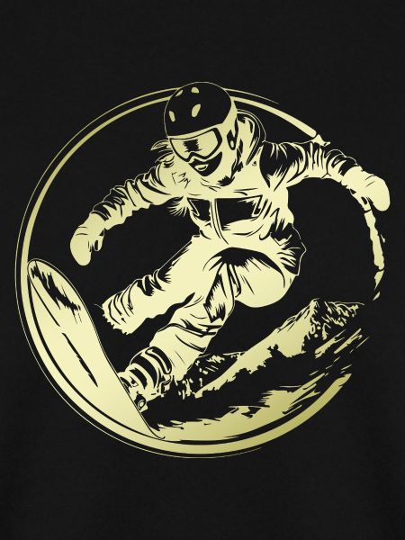Snowboarder Silhouette
