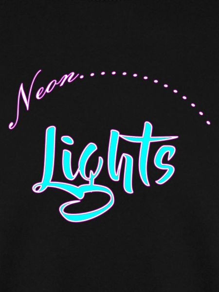 Neon Lights Schriftzug