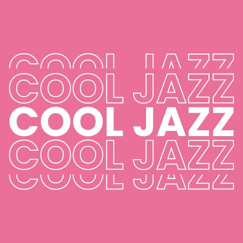 Cooles Jazz-Logo-Muster