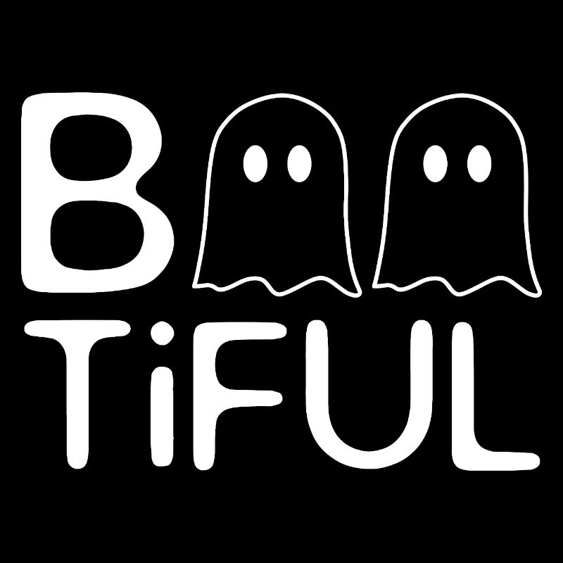 Boo-Tiful – Motif d’Halloween mignon