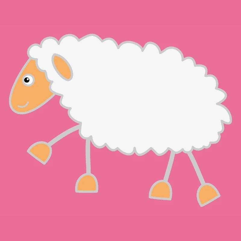 Lustiges Schaf
