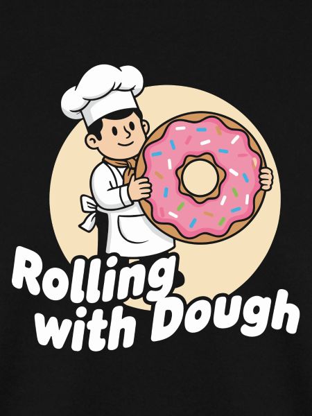 Donut Bäcker Cartoon
