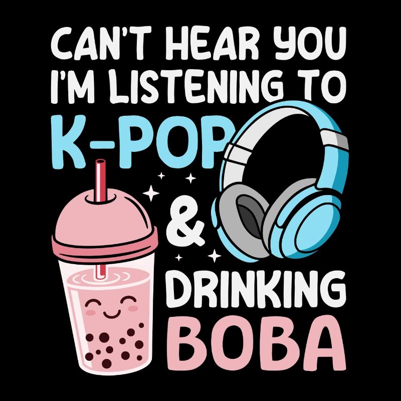 K-Pop Korea-Popmusik Bubble Tea Boba