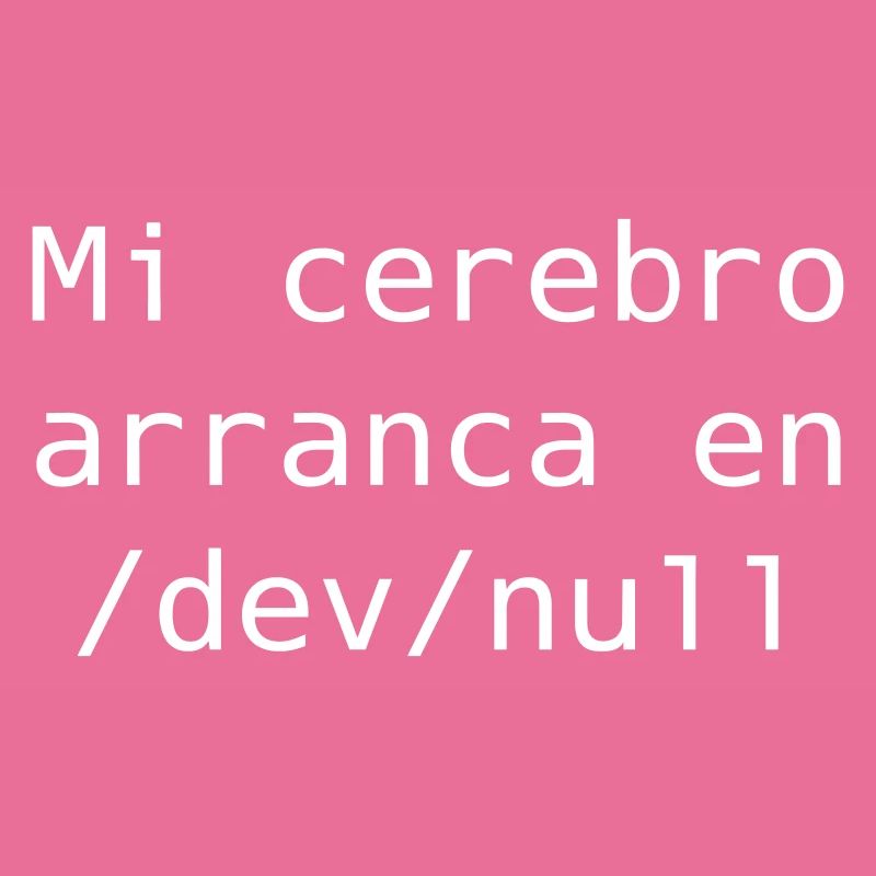 Mein Gehirn beginnt in /dev /null