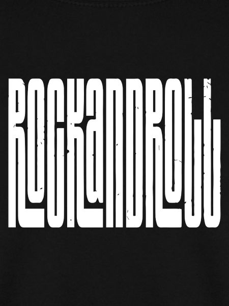 Rock'n'Roll-Logo mit fettem Logo