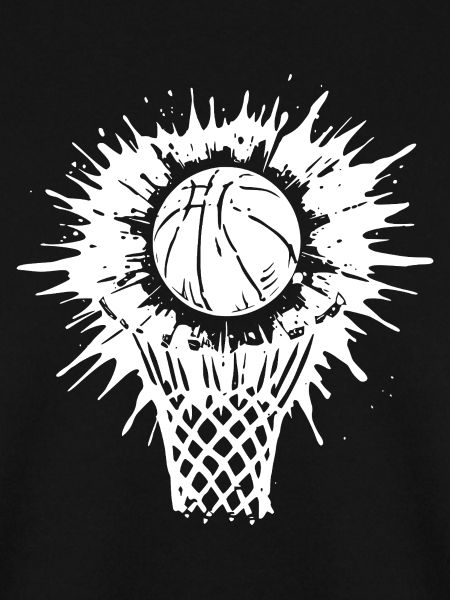 Energetische Basketball-Kunst