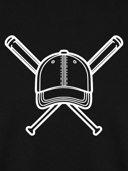 Baseball-Illustration Baseballspieler