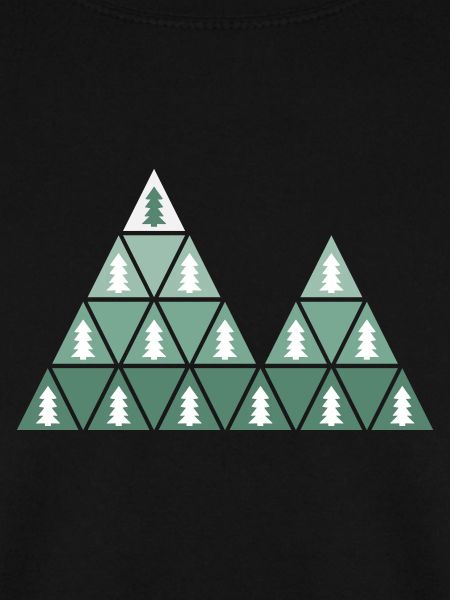 Fir Trees & Mountains