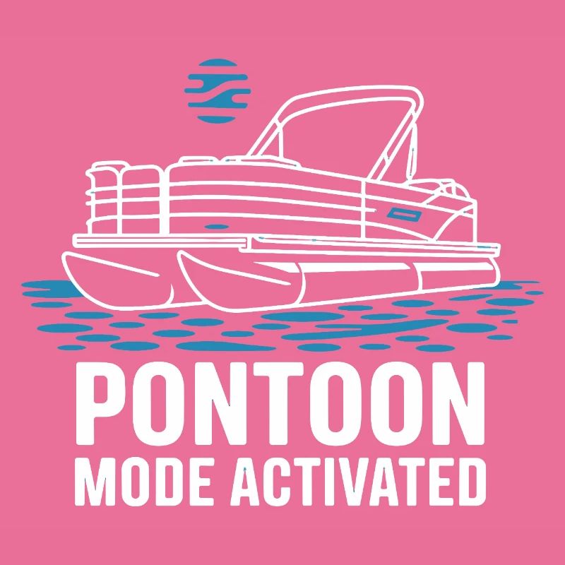  Pontoon Mode Activated Pontonboot Sommer