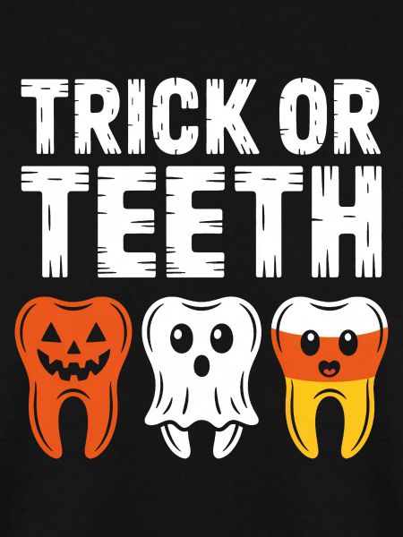 Trick oder Teeth Halloween-Trio