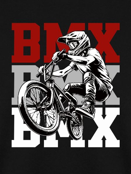 BMX Rider Jump Action Design