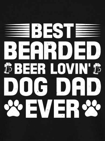 Bearded Beer lovin dad