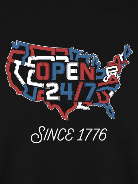 Open 24/7 Since 1776