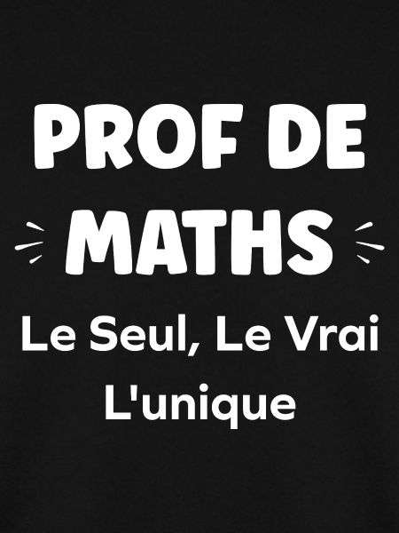 Teacher Maths Unique True