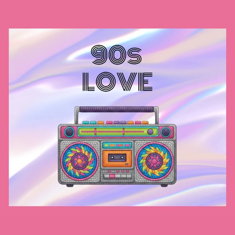 90s Liebe Boombox