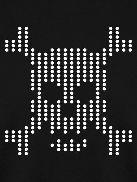 Dotted Skull Halftone