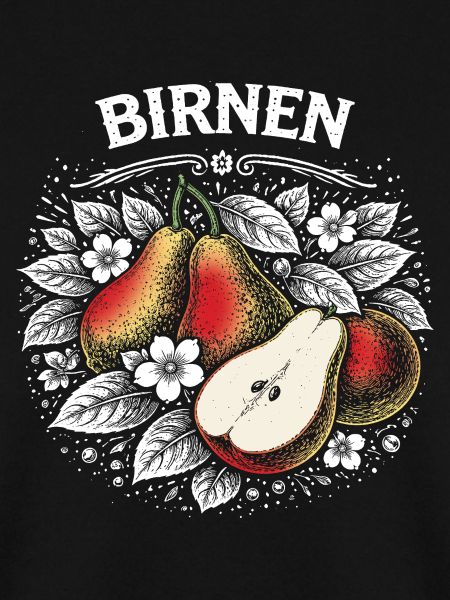 Birnenzauber im Blütenkranz