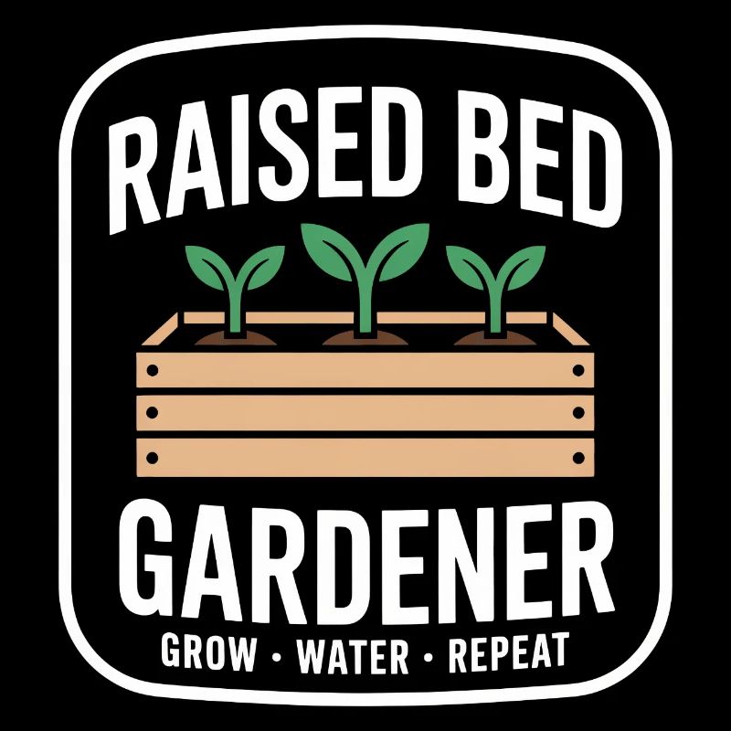 Jardinier en plate-bande surélevée Cultive à l’eau Répéter