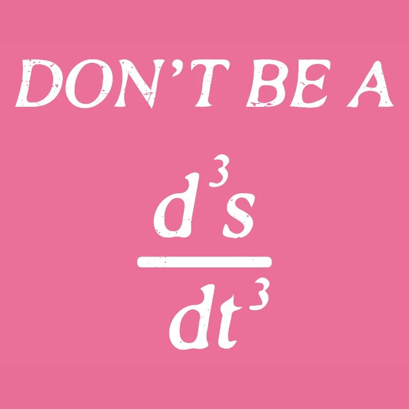 Don't be a jerk