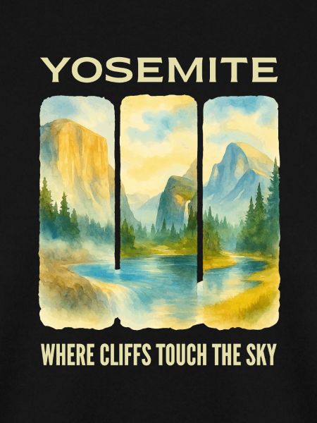 Yosemite: Gipfel und Himmel
