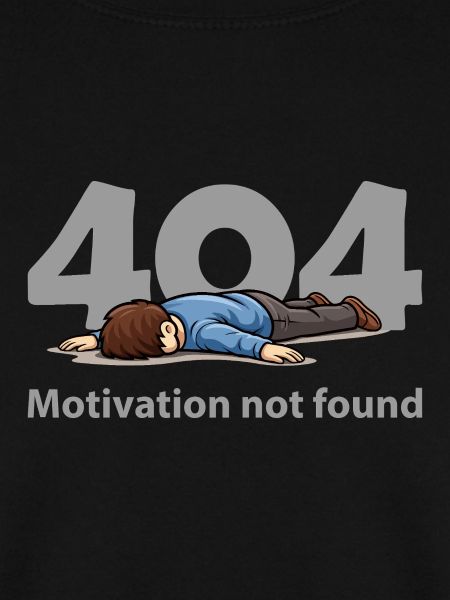 Motivation nicht gefunden – Fehler 404