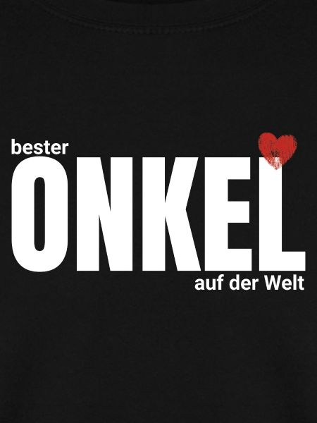 Bester Onkel der Welt – Großschrift