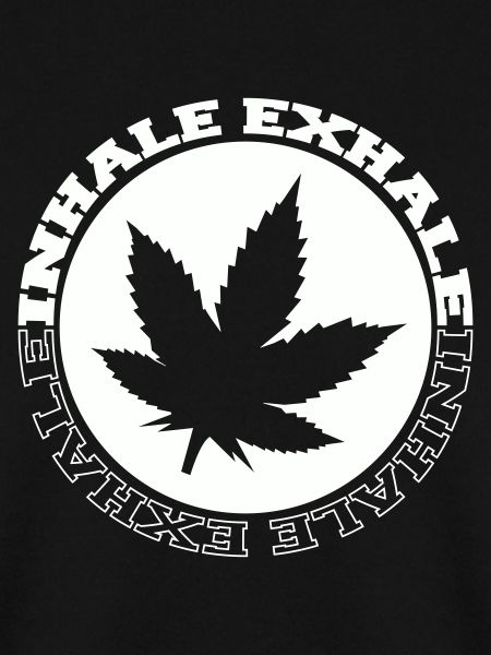 Cannabis Blatt Rundlogo