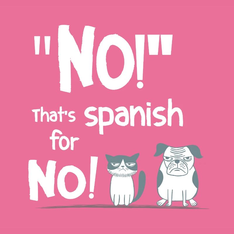 Non – espagnol pour Non ! Drôle d’expression animale