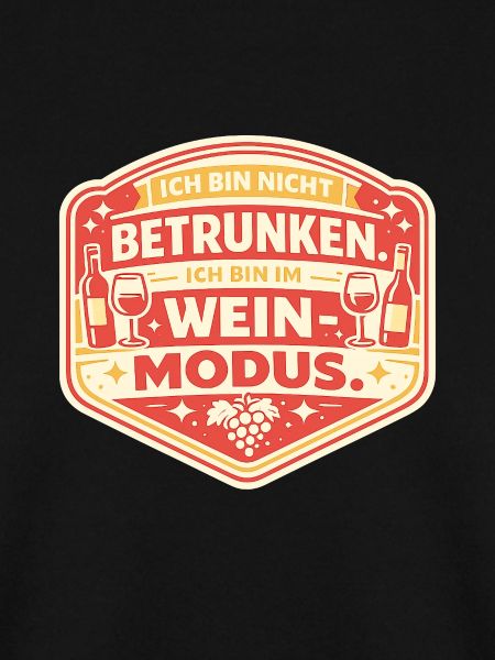 Wine Mode: Not Drunk Sticker